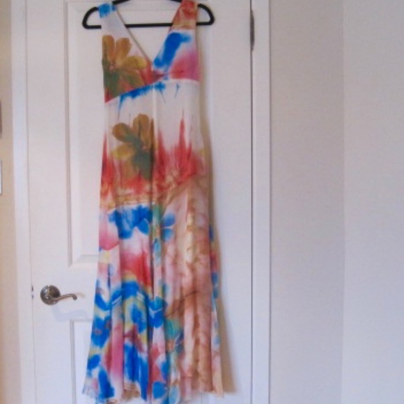 MUSE By Christine Chenail Silk Gown - Picture 2 of 6